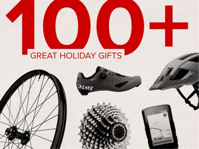 100+ great holiday gift text and various cycling gear. 