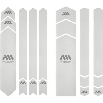 All Mountain Style - Honeycomb Frame Guard XXL - Clear/Silver