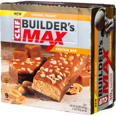 Clifbar - Builder's MAX Bar - 9-Pack