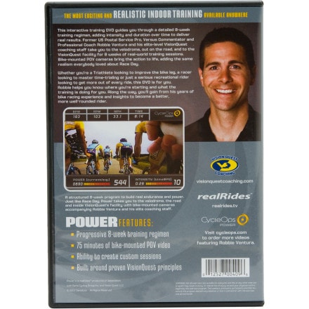 CycleOps - realRides Power Indoor Trainer DVD