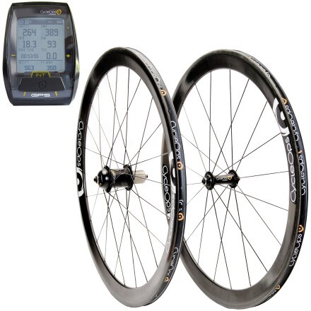 CycleOps - G3/Reynolds 46mm Carbon Clincher Wheelset with JOULE GPS