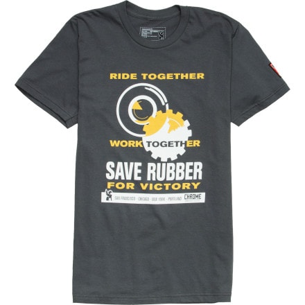 Chrome - Save Rubber T-Shirt