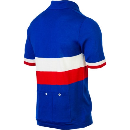 De Marchi - France Team Replica Short Sleeve Men's Jersey