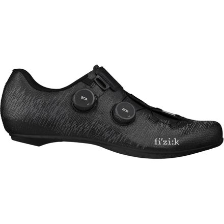 Fi'zi:k - Vento Infinito Knit Carbon 2 Wide Cycling Shoe - Black/Black