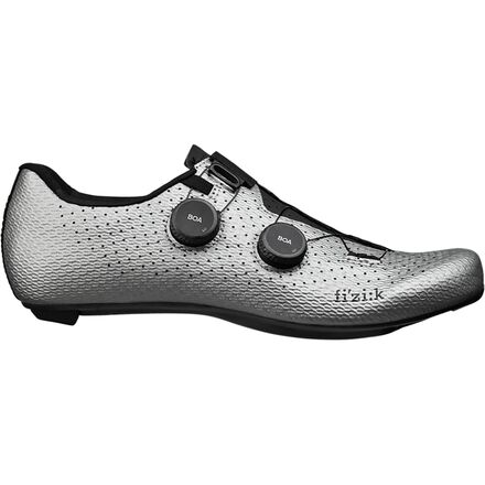 Fi'zi:k - Vento Stabilita Carbon Cycling Shoe - Silver/Black
