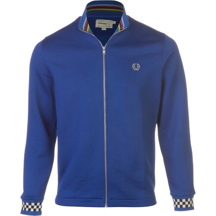 Fred Perry USA - Checkerboard Cuff Track Jacket - Men's
