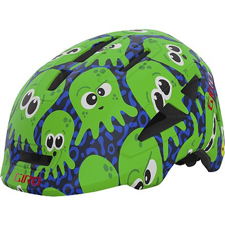 Giro - Scamp MIPS II Helmet - Toddlers' - Matte Midnight/Bright Green Inked