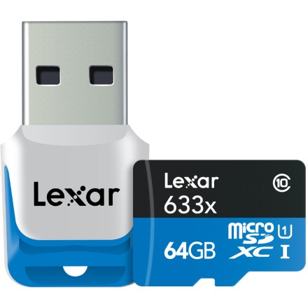 GoPro - Lexar High-Performance UHS-I 64GB Memory Card