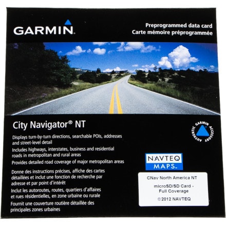 Garmin - Edge 810 Bundle & Map Card