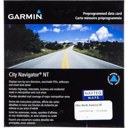 Garmin - MapSource City Navigator North America NT
