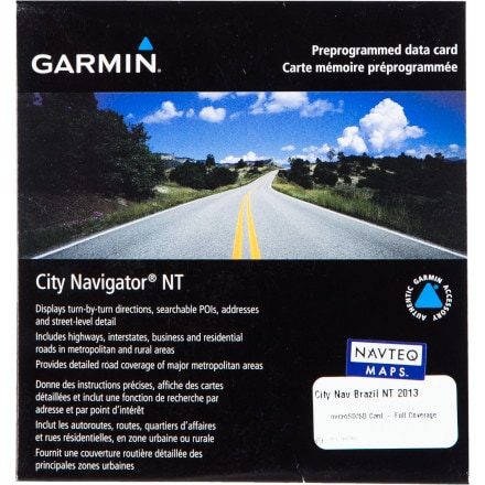 Garmin - MapSource City Navigator Brazil NT