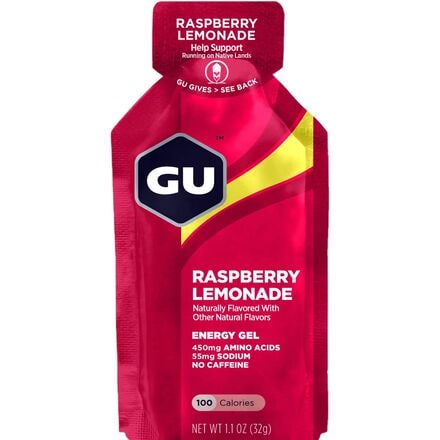 GU - Energy Gel - 8-Pack - Raspberry Lemonade