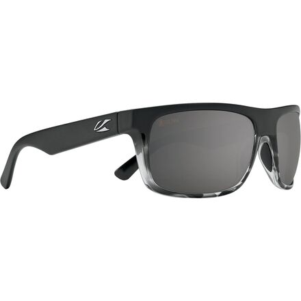 Kaenon - Burnet Mid Ultra Polarized Sunglasses  - Matte Black Camo/Ultra Black Mirror