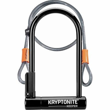 Kryptonite - New-U Keeper STD with 4' Flex Cable - Black