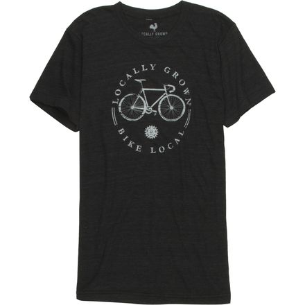 Locally Grown - Bike Local Tri-Blend T-Shirt - Short-Sleeve - Men's