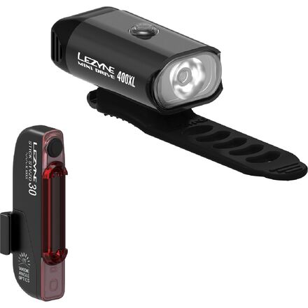 Lezyne - Mini Drive 400 + Stick Drive Light Pair - Black