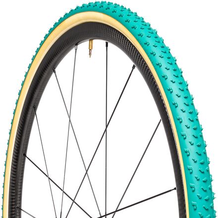 Michelin - Power Cyclocross Mud Tubular Tire - Green/Tan
