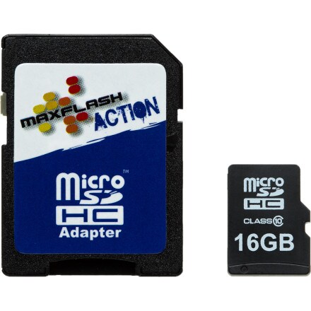 Maxflash - 16GB Action Micro SDHC Card Class 10