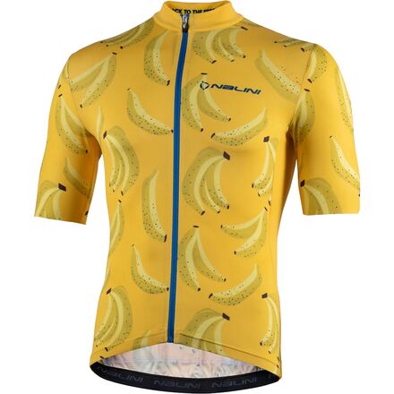 Nalini - Las Vegas Short-Sleeve Jersey - Men's - Yellow/Banana Print