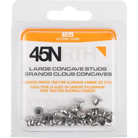 45NRTH - Concave Studs 25 Pack - One Color