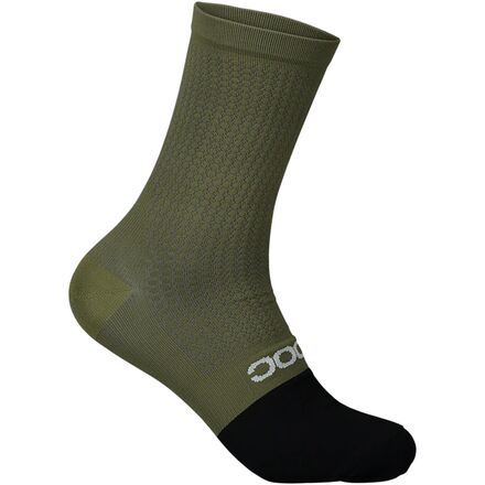 POC - Flair Mid Sock - Epidote Green/Uranium Black