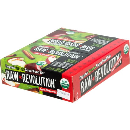 Raw Revolution - Organic Greens Superfood - 12 Bars