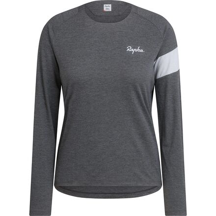 Rapha - Trail Long-Sleeve Technical T-Shirt - Women's - Grey/Light Grey