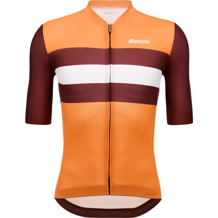 Santini - Eco Sleek Bengal Short-Sleeve Jersey - Men's - Arancio