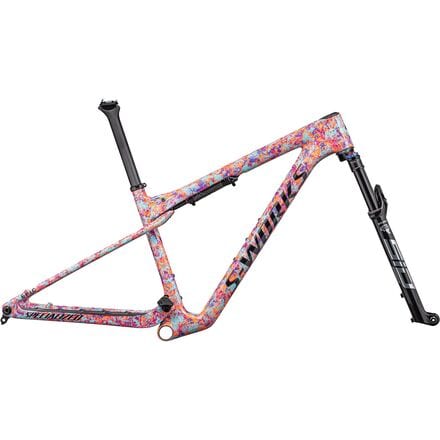 Specialized - S-Works Epic World Cup Frameset - Gloss Lagoon Blue/Purple Orchid/Blaze Impasto