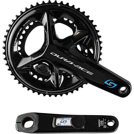 Stages Cycling - Shimano Dura-Ace R9200 Gen 3 Dual-Sided Power Meter Crankset - Black