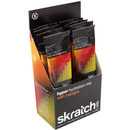 Skratch Labs - High-Sodium Hydration Drink Mix - 8-Pack