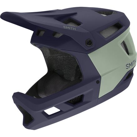 Smith - Mainline Mips Full-Face Helmet - Matte Midnight Navy/Sagebrush