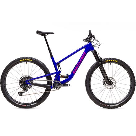 Santa Cruz Bicycles - Tallboy Carbon CC X01 Eagle Mountain Bike - Gloss Ultra Blue