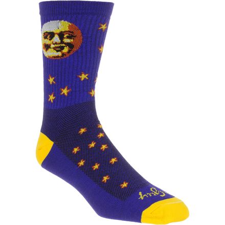SockGuy - Moon Head 6in Socks
