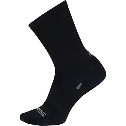 SockGuy - SGX6 Wool Sock - Black