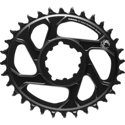 SRAM - X-Sync 2 Eagle 12-Speed Direct Mount Oval Chainring - Boost - Black