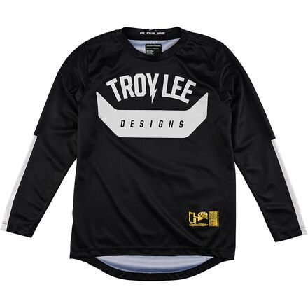 Troy Lee Designs - Flowline Long-Sleeve Jersey - Boys' - Aircore Black