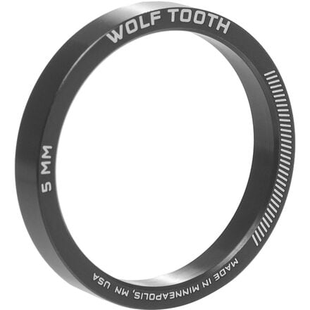 Wolf Tooth Components - Precision Headset Spacer - 5-Pack - Black