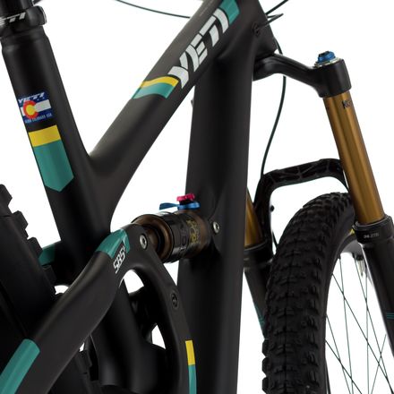 Yeti Cycles - SB5+ Turq X01 Eagle Complete Mountain Bike - 2017