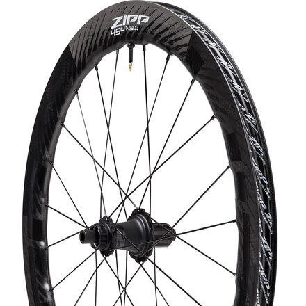 Zipp - 454 NSW Carbon Disc Brake Wheel - Tubeless - Black, Rear