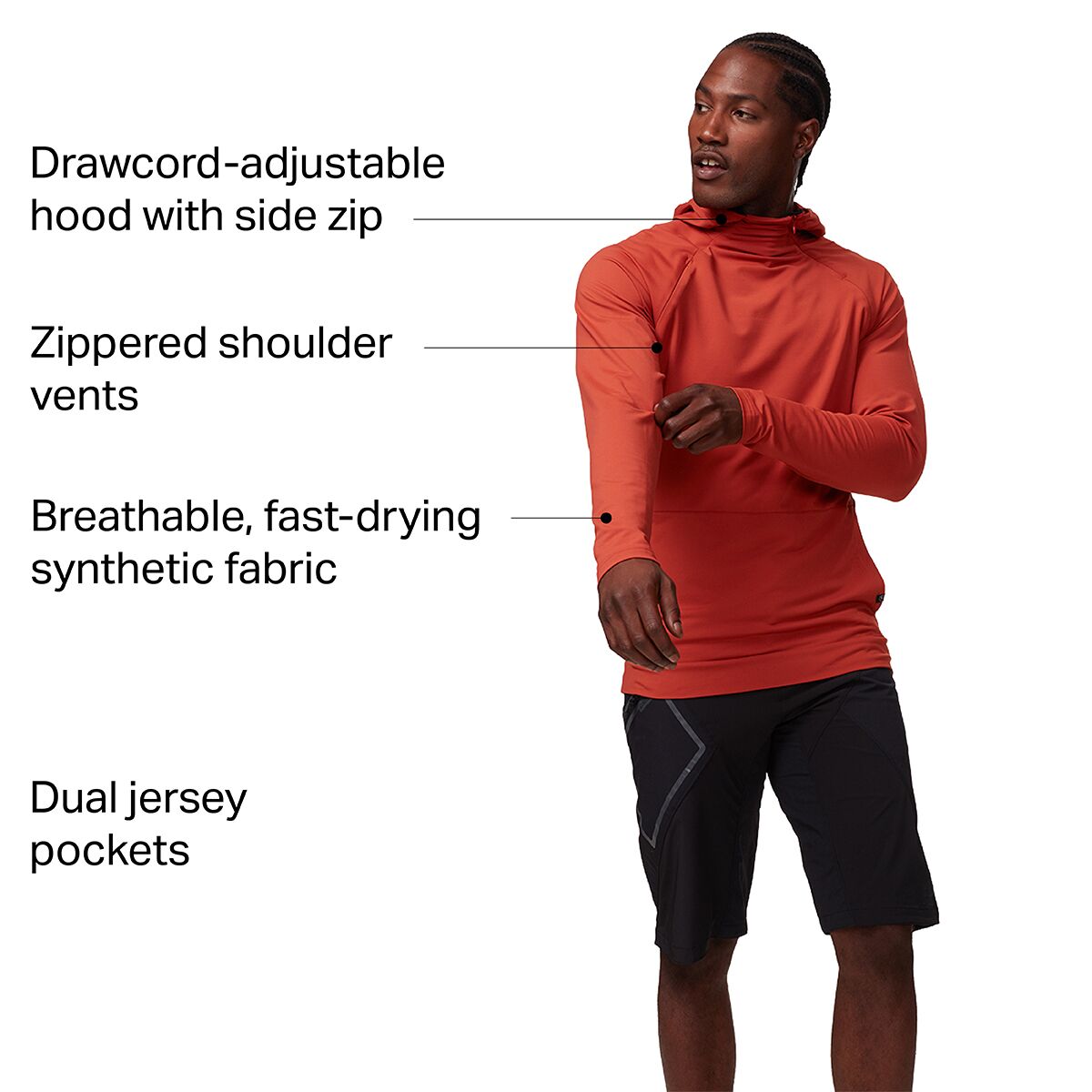 Backcountry Hero Dirt Hoodie Past Season Men's Men