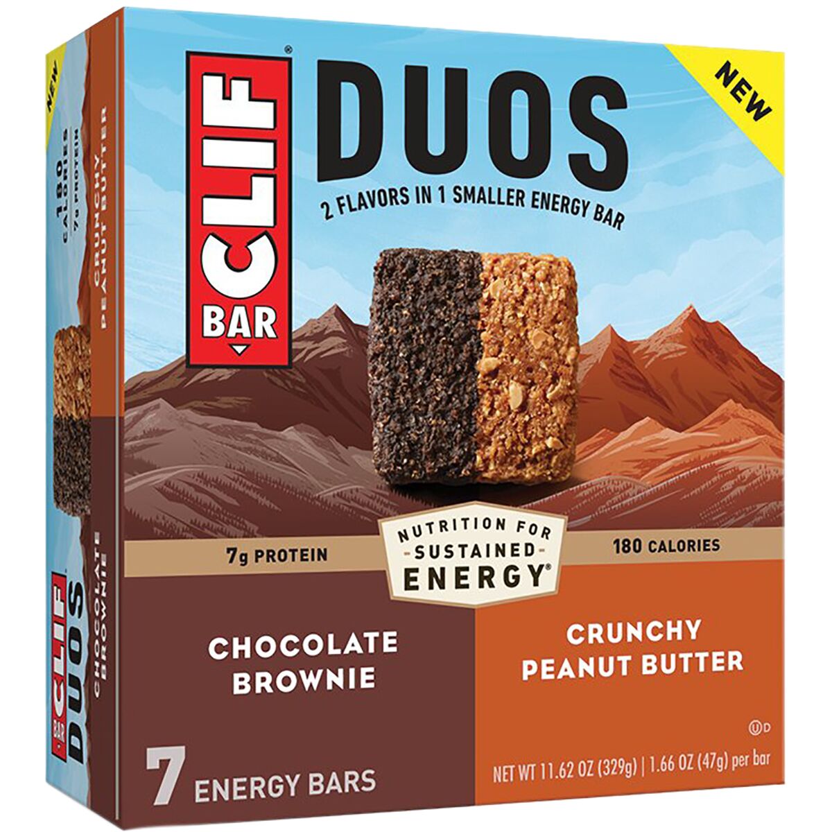 Clifbar Clif Duos Bar 14Pack