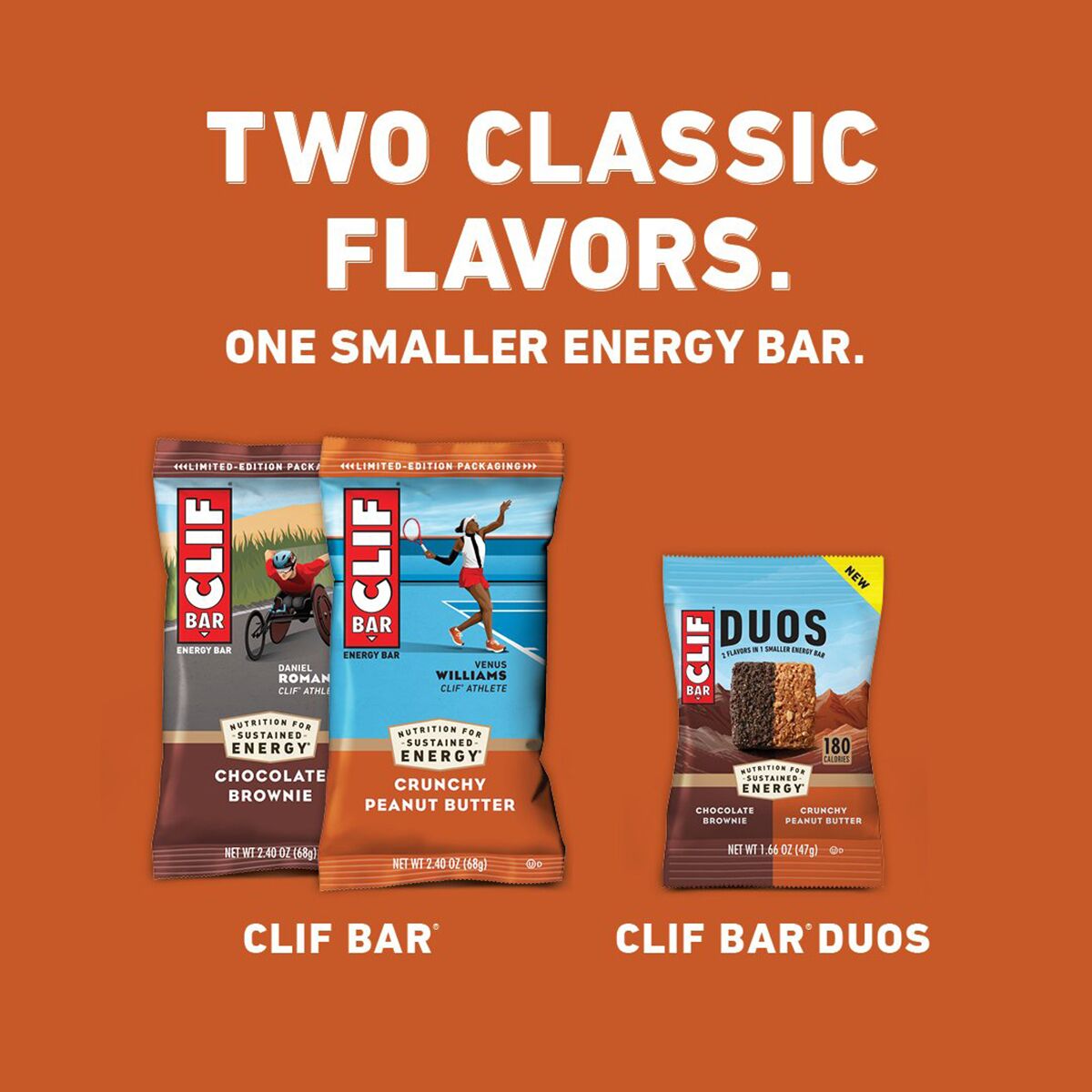 Clifbar Clif Duos Bar 14Pack
