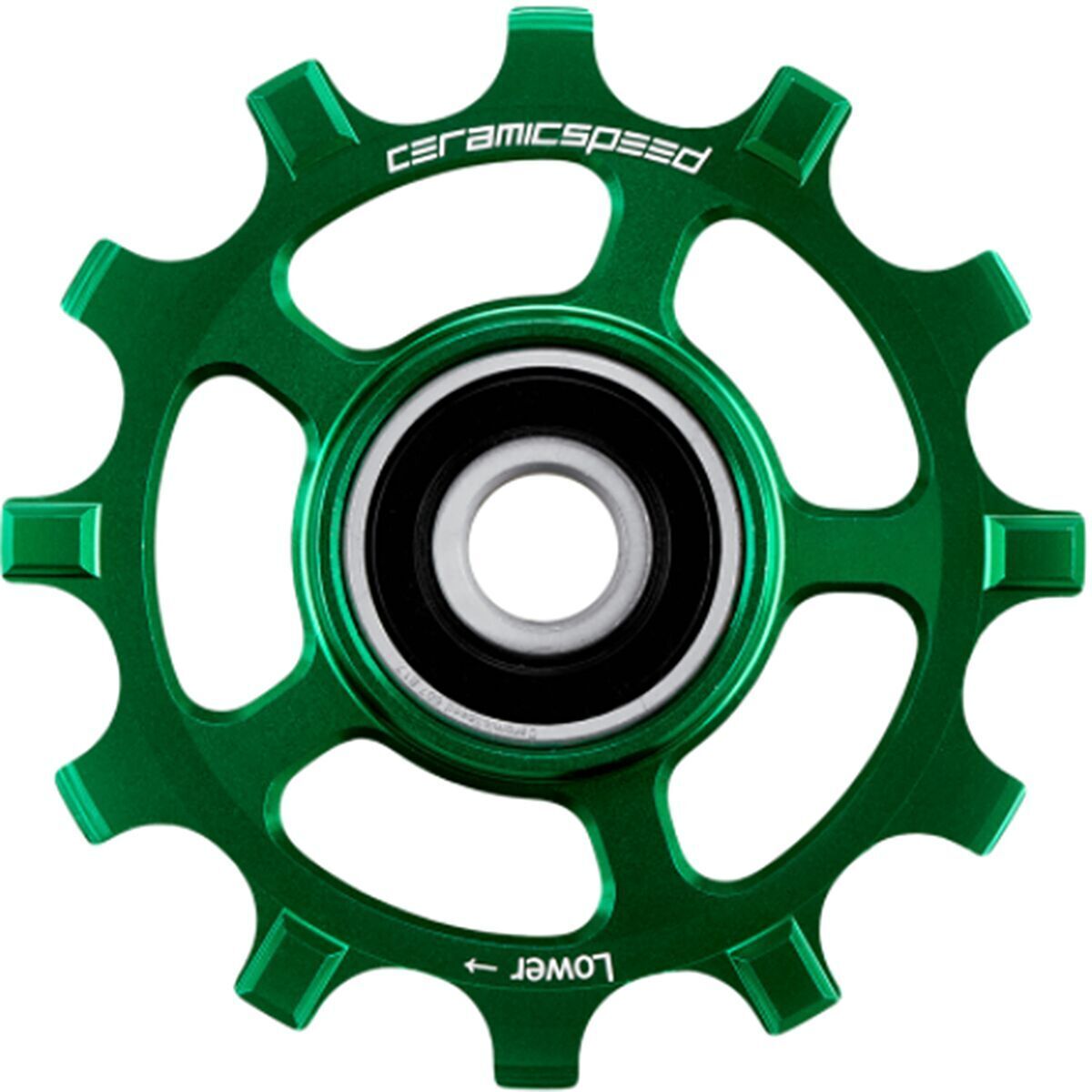 CeramicSpeed 11Speed Aluminum Pulley Wheels Limited Edition Green