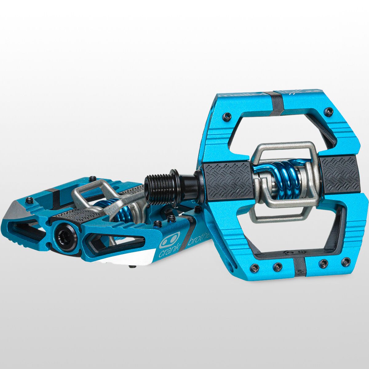 Crankbrothers Mallet Enduro Pedals - Dual Sided Clipless Aluminum Blue main image 0