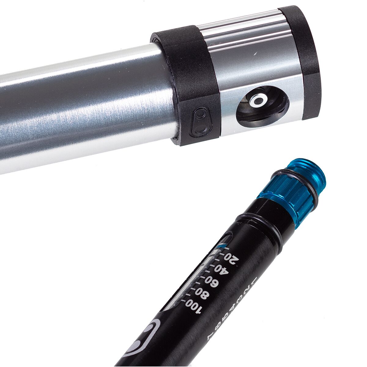 Crank Brothers Klic Hand Pump + Gauge & CO2 Accessories