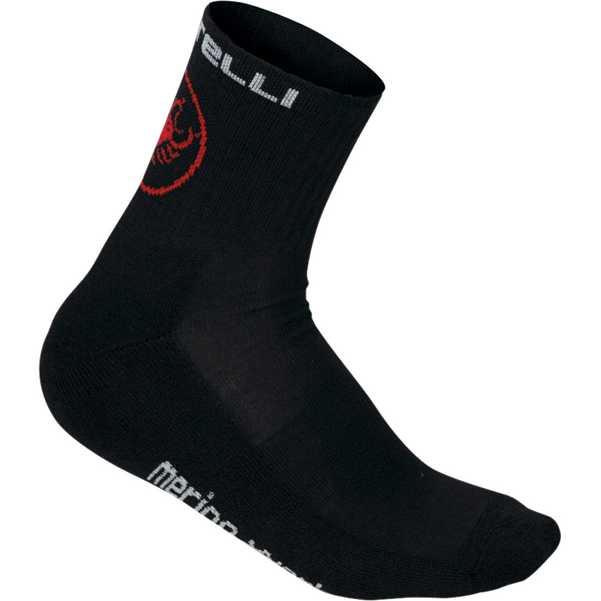 Chaussettes Castelli Quindici Soft Merino Mixte | Hauteur 15cm | Laine Mérinos Pour Protection Et Confort