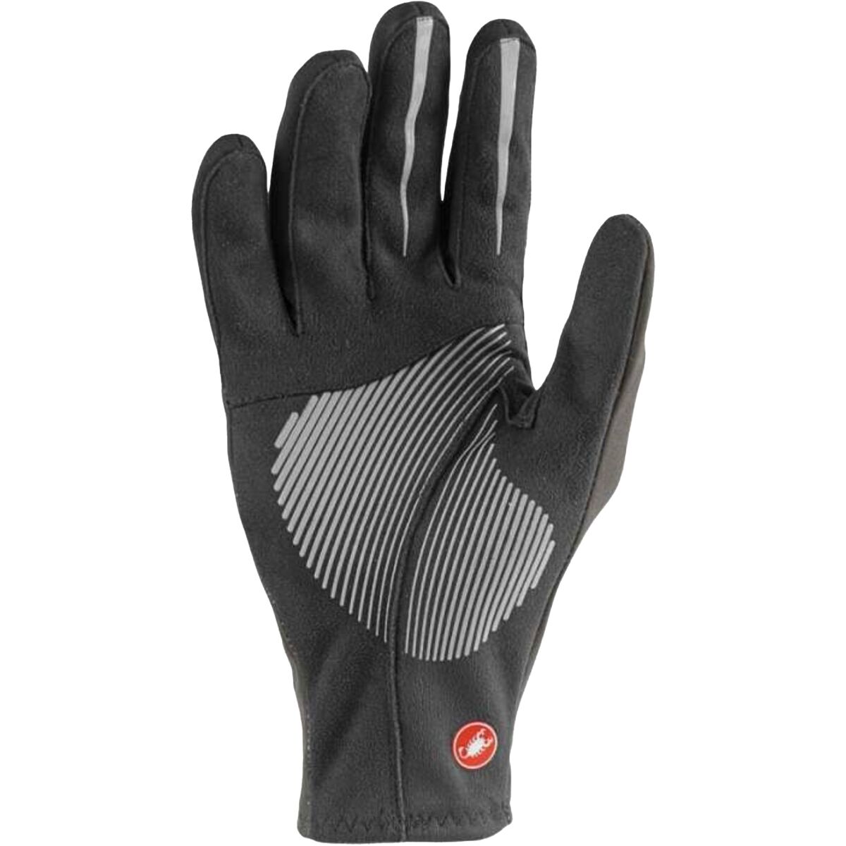 Guanti Da Ciclismo Castelli Mortirolo - Uomo, GORE-TEX Windstopper, Antivento, Con Cerniera YKK