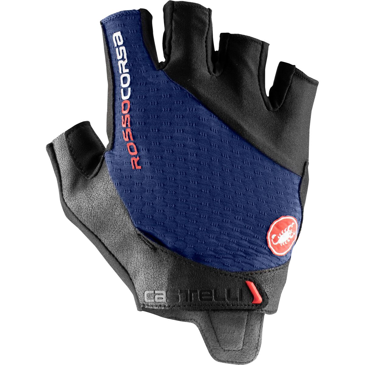 Guanti Da Ciclismo Castelli Rosso Corsa Pro V – Uomo, Aderenza Perfetta