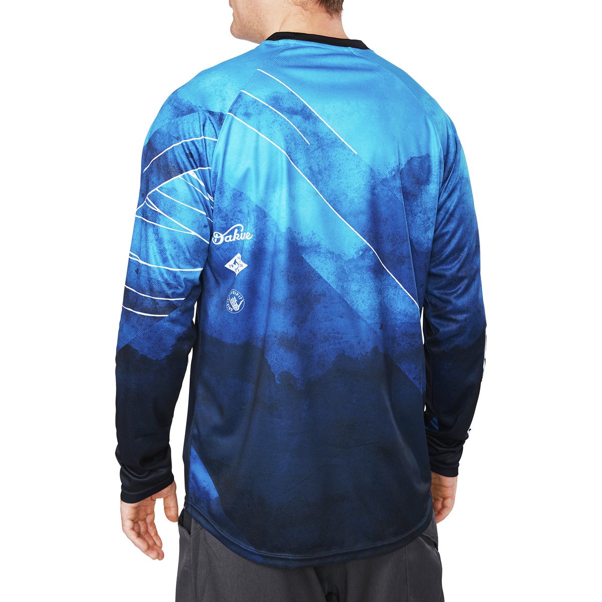 thrillium long sleeve bike jersey